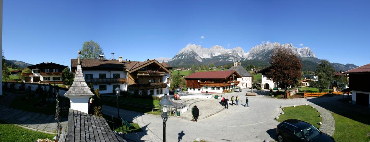 Gaestehaus Brantlhof Zimmer Und Ferienwohnungen In Going Am Wilden Kaiser エクステリア 写真